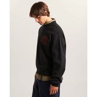 vans jersey vn000stn stretch stack crackle-blk1 black para hombre
