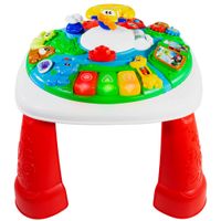 mesa de actividades trotamundos interactiva winfun 46x46x41 cm multicolor
