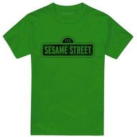 sesame street camiseta one color dark para mujer