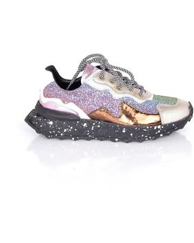 de PACO HERRERO SNEAKER PURPU ORO VARIOS COLORES