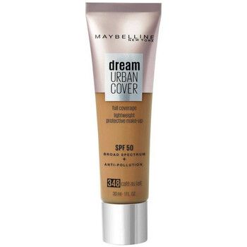 Maybelline New York Base de maquillaje Dream Urban Cover Foundation - 348 Café au Lait para mujer