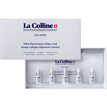 White regenerating collagen mask