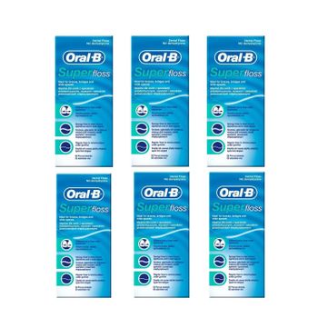 Oral-B Super Floss 6 Pack