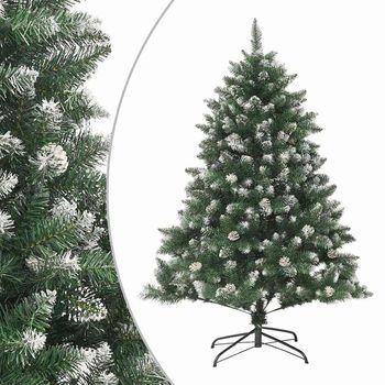 Árbol De Navidad Artificial Con Soporte Pvc 120 Cm Vidaxl