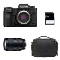 camara mirrorless fujifilm x-h2 402mp 8k 17-70mm wifi bluetooth