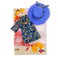 folk artesania set ropa muneca vestido estampado y pamela edicion limitada coleccion sintra simona maris pepas naia