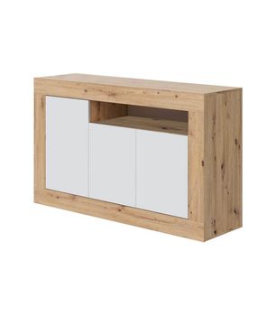 Cómoda de 3 puertas y 1 compartimento - l139 cm -