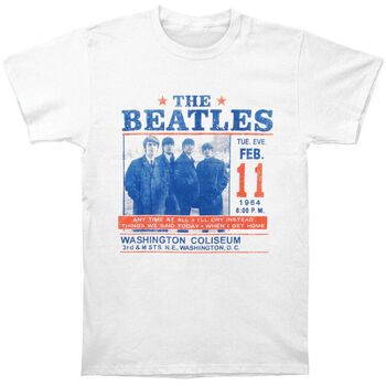The Beatles Tops y Camisetas Washington Coliseum para mujer