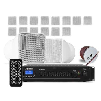Pack sistema sonido Power Dynamics BSX30W 120W RMS Bluetooth MP3 100V