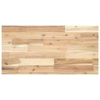 tablero de mesa rectangular madera maciza acacia 60x40x4 cm vidaxl