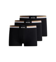boss para hombre 50516542 pack de tres boxers negros s homewear algodon