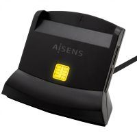 aisens ascr-sn04csd-bk lector de dni y tarjetas usb-c