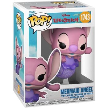 Figura Funko Pop! Stitch Sirena Ángel Vinilo Coleccionable