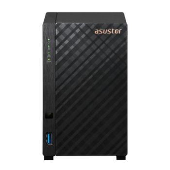 Servidor NAS Torre ASUSTOR 2 bahías Realtek 1 GB DDR4 sin discos Drivestor 2 Gen2
