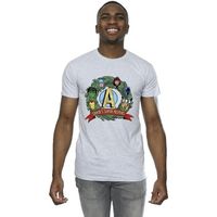 marvel camiseta santas super helpers para hombre