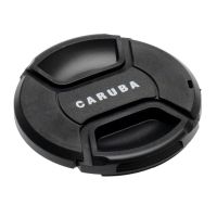 tapa para lente caruba clip cap 55mm negro universal con cordon