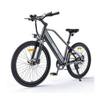 bicicleta electrica hillmiles miletrail 1 - motor 350w bateria 36v13ah 26 pulgada neumaticos frenos hidraulicos - gris
