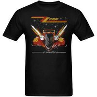 zz top camiseta manga larga eliminator para mujer