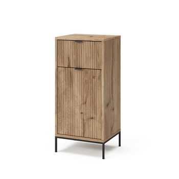 Mueble De Baño Eliza 40 X 87 Cm Con Puerta Y Cajón Vicco