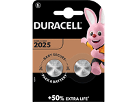 pilas boton - duracell 2025 2 unidades 3v plata