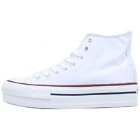 victoria zapatillas altas tribu doble botin basket lona para mujer