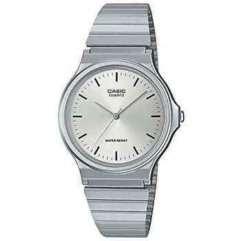 Casio MQ-24D-7EJH JDM Watch, 38.8 mm x 34.9 mm x 7.8 mm, classic steel band with adjustable clasp