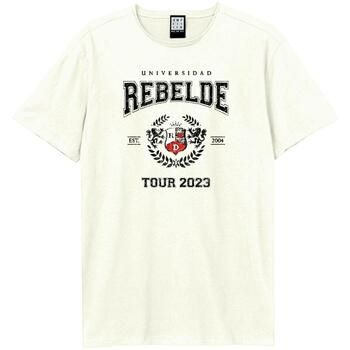 Amplified Clothing Camiseta Universidad para mujer