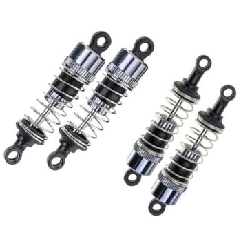 2 Pcs/4 Pcs HBX 3100A V3 1/16 Amortiguador de aceite con tapa de aluminio para coche RC sin escobillas, piezas delantera