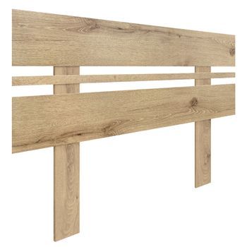 Dhome Cabecero Cambrian 105cm Horizontal Estilo Ancho Con Patas Madera Reciclada Dm Herrajes Incluidos (105cm Horizontal Ancho, Cambrian)