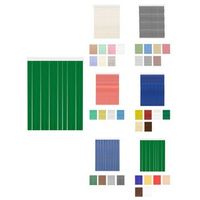 jardin202 - cortinas de exterior impermeables  cortinas antimoscas para terrazas y porche  140 x 240 cm diana - verde  140 x 240 cm diana - verdejardin202