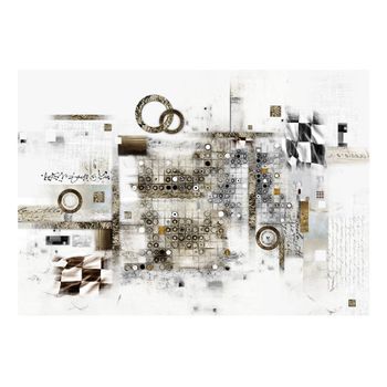 Papel Pintado 3d - Rompecabezas Artística (250x175 Cm)