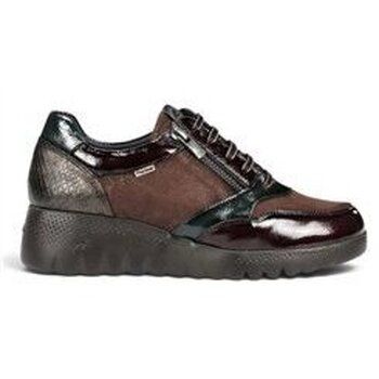 Fluchos Zapatos de tacón deportivo Live Marron para mujer