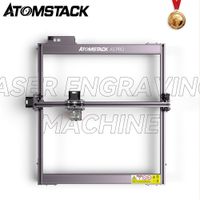 atomstack a5 pro 40w grabador laser cnc maquina de grabado de corte laser proteccion ocular 410x400mm area de trabajo diy tallado de logotipos