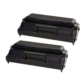 Compatible Multipack Lexmark E320 Printer Toner Cartridges (2 Pack) -08A0477