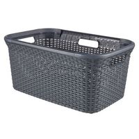 cesto de la ropa sucia style gris antracita 45 l curver