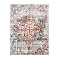 alfombra herbella antracita 60x100 cm