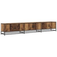 unidades de tv 240 x 35 x 41 cm madera vieja vidaxl