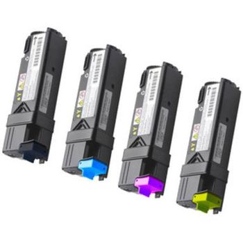 Compatible Multipack Dell 2150cdn Printer Toner Cartridges (4 Pack) -593-11040