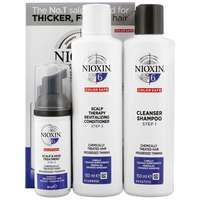 nioxin 3d care system system 6 3 part system kit for chemically treated hair with progressed thinning