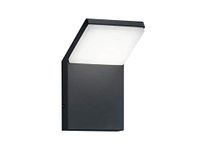 trio pearl - aplique de exterior led 9w ip54 900 lumens color antracita
