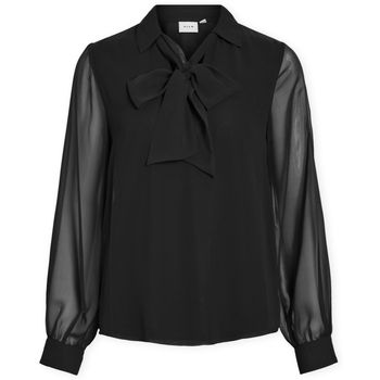 Vila Blusa Top Daliana Kika - Black Beauty para mujer