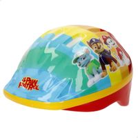 la patrulla canina - casco infantil 48-52 cm corcho y plastico resistente cierre seguro rueda trasera diseno colorido sky marshall y chase seguridad para ninos para bicicleta patinetes y