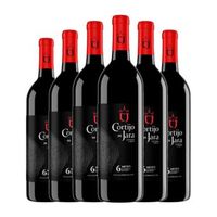 cortijo de jara vino tinto vino roble 75 cl 155 vol pack de 6 unidades