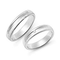anillos de pareja de plata 925