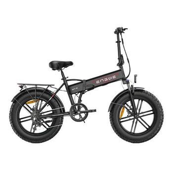 Bicicleta Eléctrica Plegable Engwe Ep-2 Boost Con Batería Extraíble De 48 V Y 13 Ah,negra