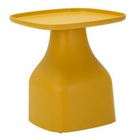 mesa plastico amarillo 48x48x50 cm