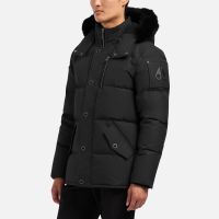 moose knuckles 3q cotton-blend shell jacket - xxl