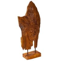 figura decorativa indio 30x13x60h cm