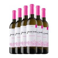 javier sanz vino blanco semi-seco semi-dulce rueda 75 cl 11 vol pack de 6 unidades