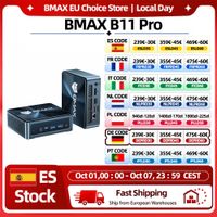 mini pc bmax b11 pro con ia intel core ultra 5 115u 8 nucleos 10 hilos 16gb ram 512gb ssd wifi bluetooth usb hdmi tipo-c windows 11